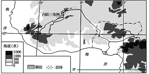 2016-2017学年度滕州三中1月月考卷(教师用卷)-高中地理  读尼日尔河